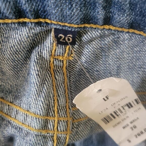 Carmar Women's Non-stretch Low Fit Baggy Distressed Jean - Picture 6 of 16